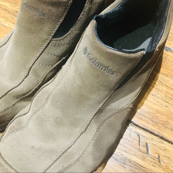 Columbia Men’s Jet Setter Suede Hiking Shoes - Picture 3 of 7